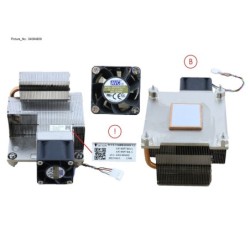 34084809 - HEATPIPE 65W FH.2XLP GC RPL CPU