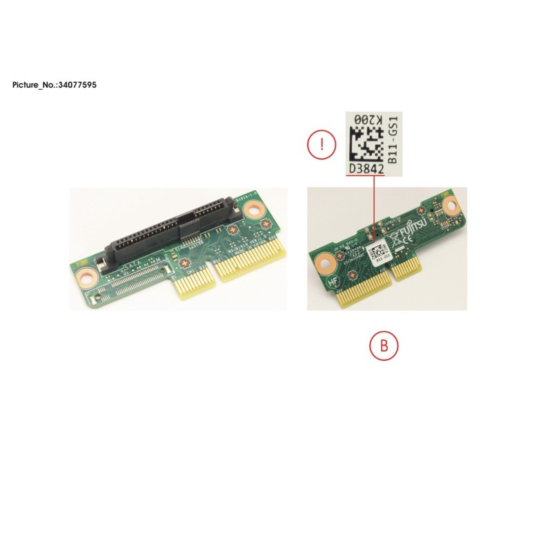34077595 - RISER MOUNTING KIT 2.5