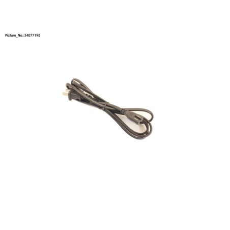 34077195 - CABLE POWER 2-PIN (US) 1.8M