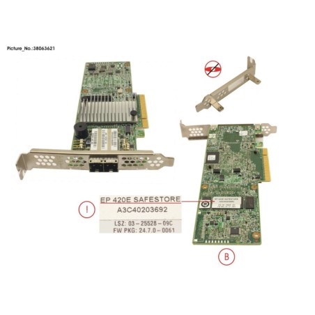 38063621 - PRAID EP420E FH.LP FOR SAFESTORE