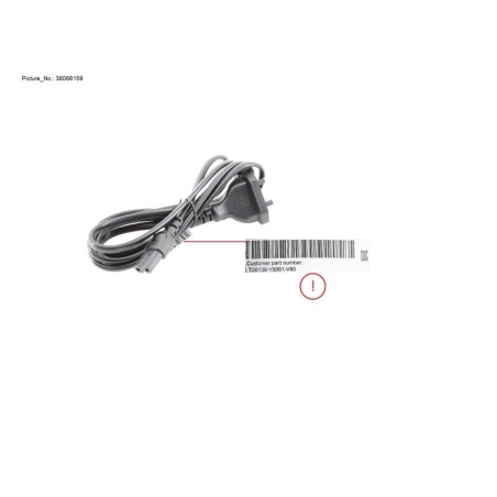 38066159 - CABLE POWER IND 2P 1.8M