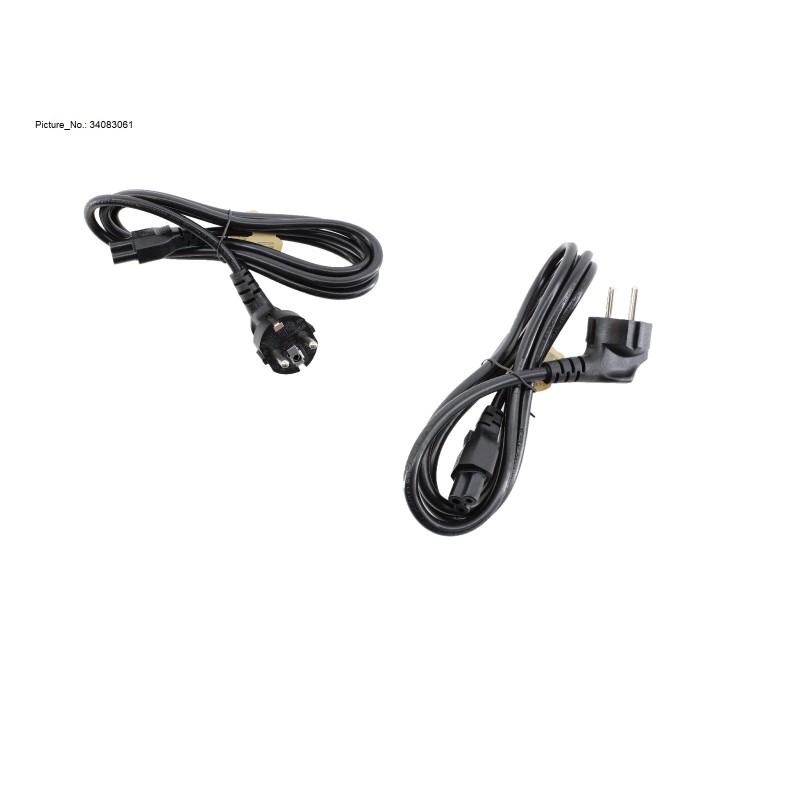 34083061 - CABLE POWER (EU) 3-PIN