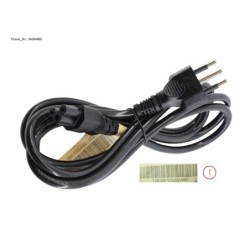 34084988 - CABLE POWER (IT) 3P C5 1.8M