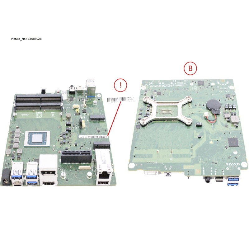 34084028 - MAINBOARD D4016 RYZEN5 5650U