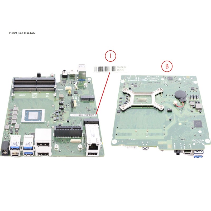 34084029 - MAINBOARD D4016 RYZEN7 5850U