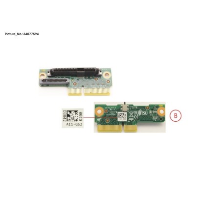 34077594 - RISER MOUNTING KIT 2.5  OR SECOND M.2