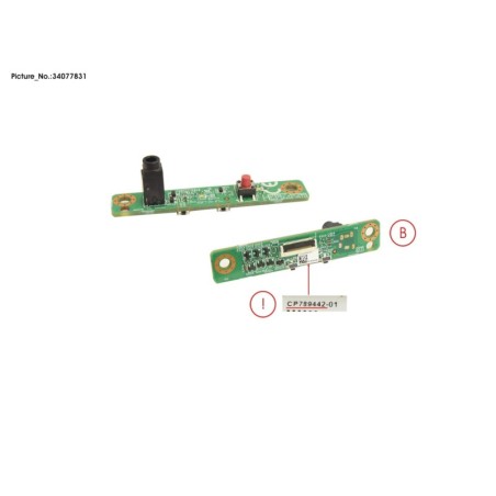 34077831 - FRONT I.O BOARD