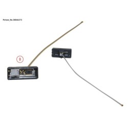 38046373 - ANTENNA UAM GREY (125MM. MHF4L)