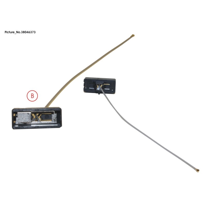 38046373 - ANTENNA UAM GREY (125MM. MHF4L)
