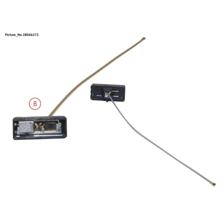 38046373 - ANTENNA UAM GREY (125MM. MHF4L)