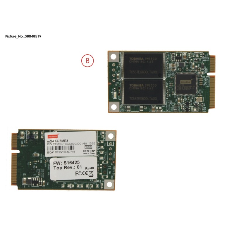 38048519 - SSD M-SATA 16GB (MLC)