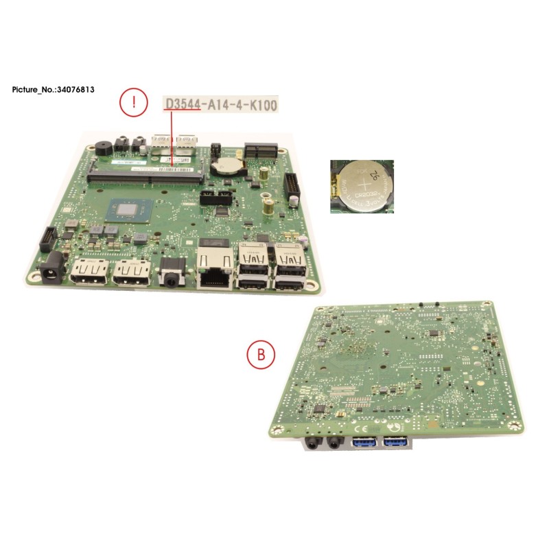 34076813 - MAINBOARD D3544A