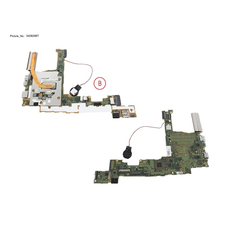34082967 - MAINBOARD ASSY I5-1245U.16GB