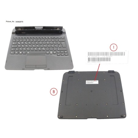 34082975 - KEYBOARD DOC GERMAN W. BL.UKCA.NEW WIN K