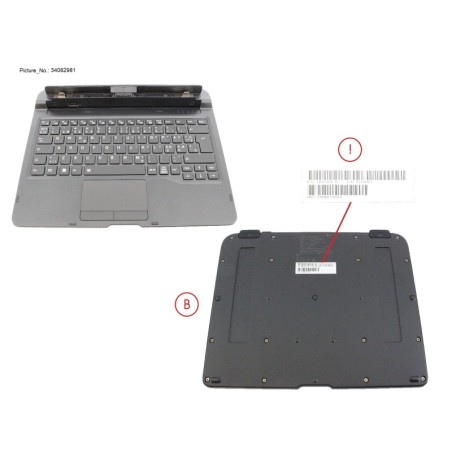 34082981 - KEYBOARD DOC NORDIC W. BL.UKCA.NEW WIN K