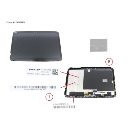 34082993 - LCD ASSY. FOR SC (INCL. FPC)