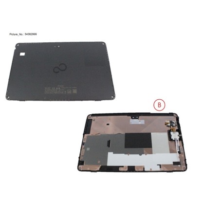 34082999 - LCD BACK COVER W. FNG (SECBIO).SIM ICON