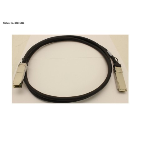 34075456 - QSFP W. CABLE 2M
