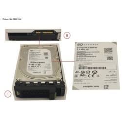 38057634 - HD SAS 12G 2TB 7.2K HOT PL 3.5  BC
