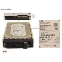 38048416 - HD SAS 12G 6TB 7.2K 512E SED H-PL 3.5