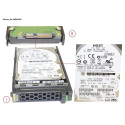 38045389 - HD SAS 12G 900GB 10K 512N HOT PL 2.5  EP