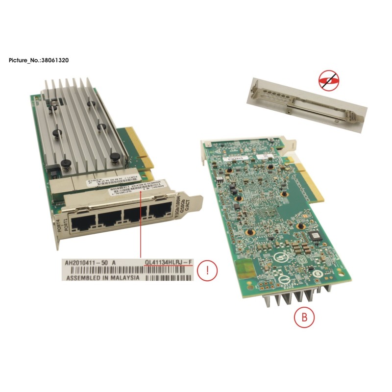 38061320 - PLAN EP QL41134 4X 10GBASE-T
