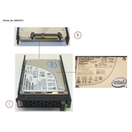 38059474 - SSD PCIE3 4TB READ-INT. 2.5  H-P LP