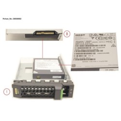 38058882 - SSD SAS 12G 1.6TB MIXED-USE 3.5  H-P EP