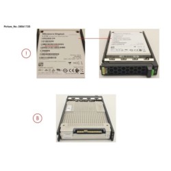 38061720 - SSD SAS 12G 3.2TB MIXED-USE 2.5  H-P EP