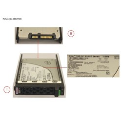 38049585 - SSD SATA 6G 1.6TB READ-INT. 2.5  H-P EP