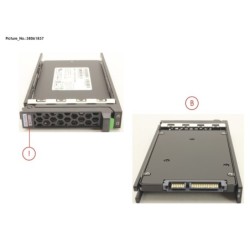 38061837 - SSD SATA 6G 480GB MIXED-USE 2.5  H-P EP