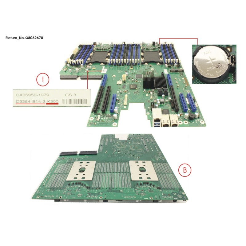 38062678 - SYSTEMBOARD RX2540 M5