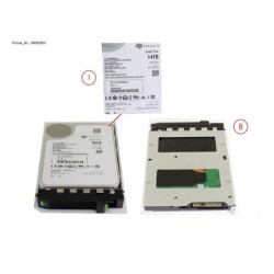 38062900 - HD SAS 12G 14TB 7.2K 512E HOT PL 3.5  BC