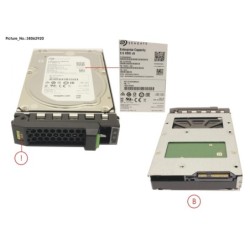 38062920 - HD SAS 12G 4TB 7.2K HOT PL 3.5  BC