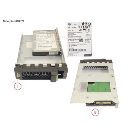 38062976 - HD SAS 12G 600GB 10K 512N HOT PL 3.5  EP