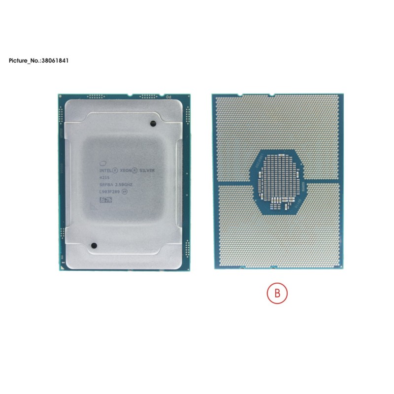 38061841 - CPU INTEL XEON SILVER 4215 2500 85W
