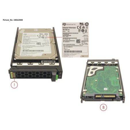 38062888 - HD SAS 12G 300GB 10K 512N HOT PL 2.5  EP