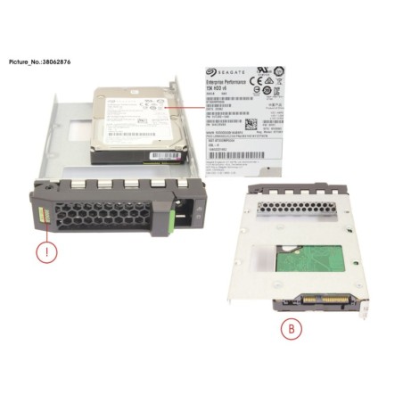 38062876 - HD SAS 12G 300GB 15K HOT PL 3.5  EP