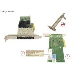 38063034 - PLAN EP X710-DA4 4X10GB SFP+ LP. FH