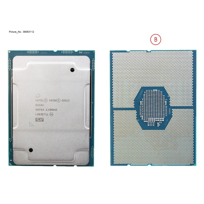 38063112 - CPU INTEL XEON GOLD 6212U 2400 165W