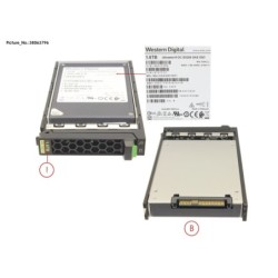 38063796 - SSD SAS 12G 1600GB MU 2.5  HOT PL EP