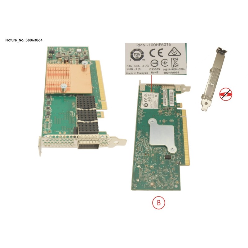 38063064 - POP EP 100GB 1 PORT OMNI PATH