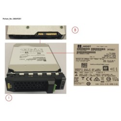 38049201 - HD SAS 12G 10TB 7.2K 512E HOT PL 3.5  BC