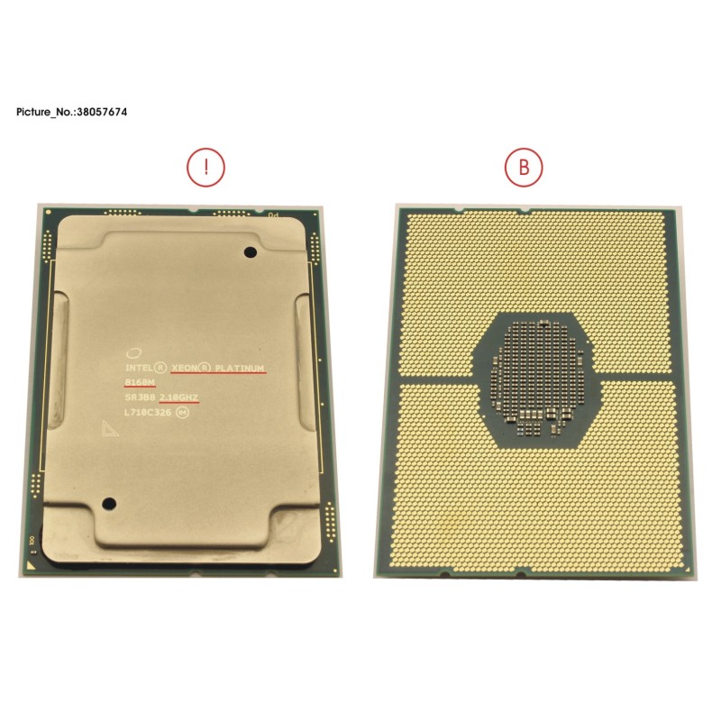 38057674 - CPU XEON PLATINUM 8160M 2.1GHZ 150W