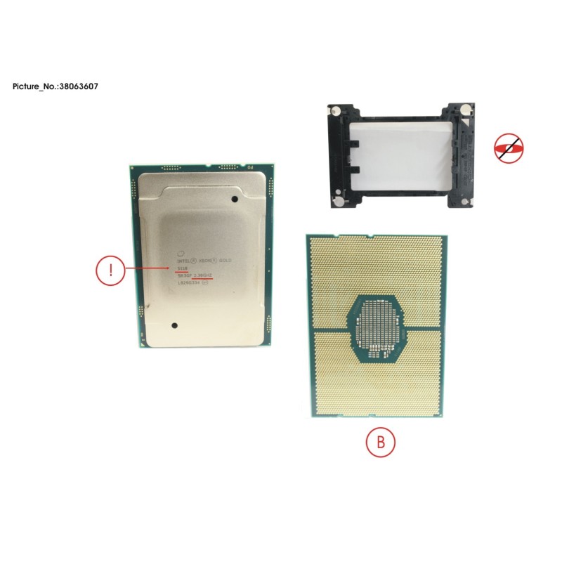 38063607 - CPU XEON GOLD 5118 2.3GHZ 105W
