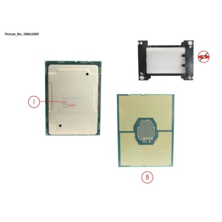 38063589 - CPU XEON GOLD 6148 2.4GHZ 150W
