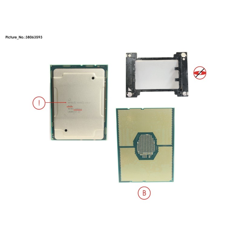 38063593 - CPU XEON GOLD 6136 3.0GHZ 150W
