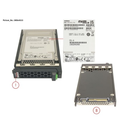38064533 - SSD PCIE4 SFF RI 1.92TB