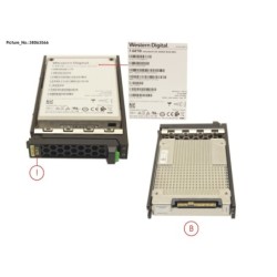 38063566 - SSD SAS 12G 7680GB RI 2.5  HOT PL EP