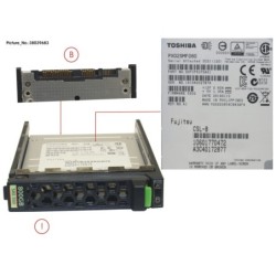 38039683 - SSD SAS 12G 800GB MAIN 2.5  H-P EP